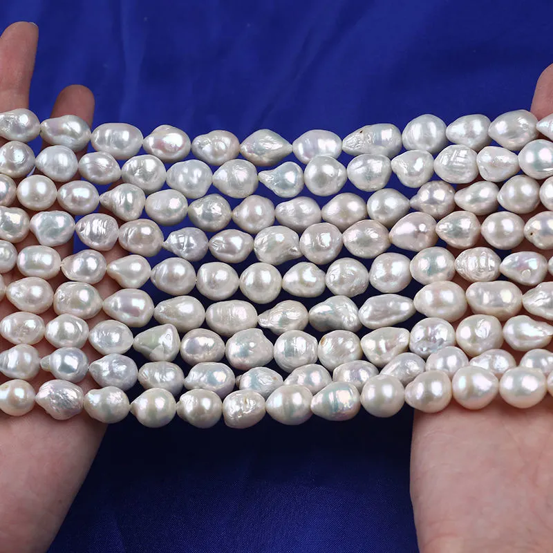 kinds of sizes freshwater cultured baroque pearl loose beads wholesale jewelry accessaries