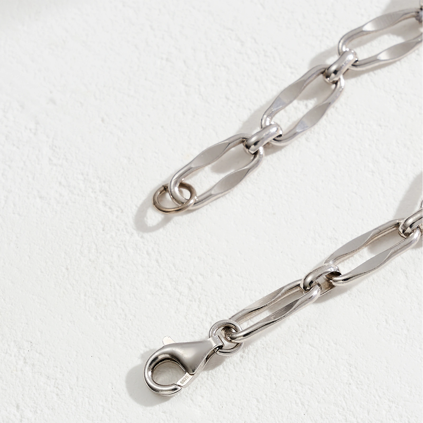 8-9mm white freshwater cultured pearl silver chain bracelet for women men