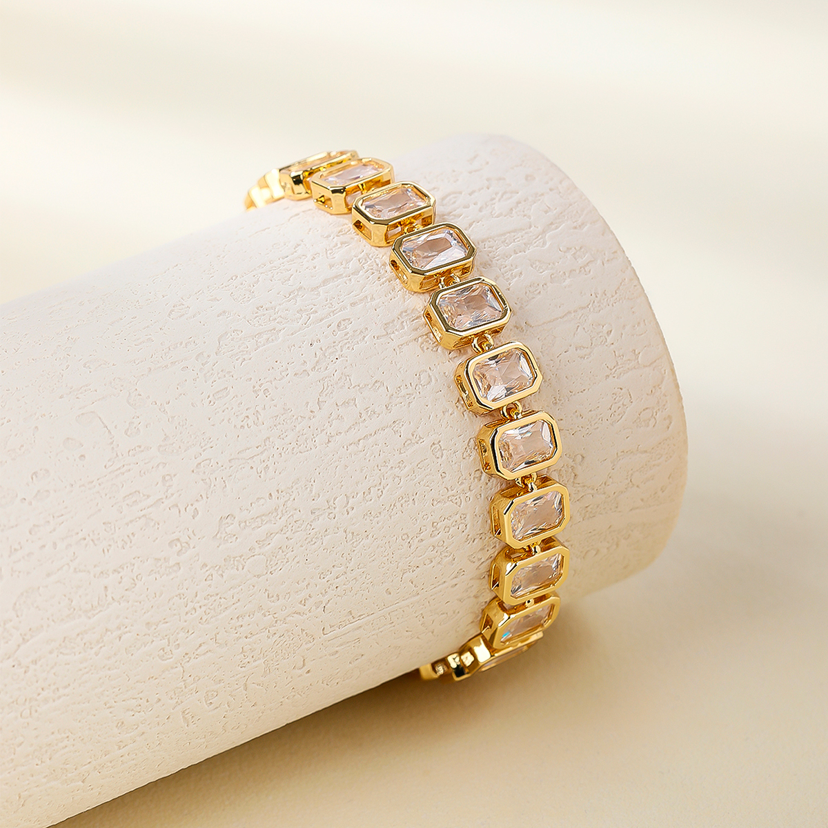 elegant fashion cz bracelets with white cz bracelet unique design for women men