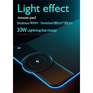 wireless charger mouse pad