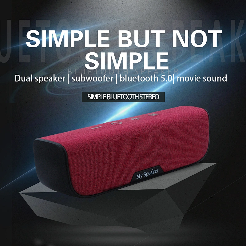Fabric bluetooth speaker