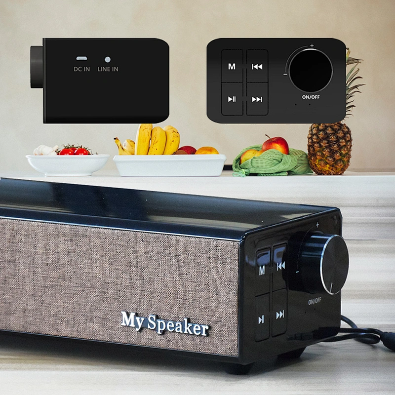 3D shock bluetooth speaker