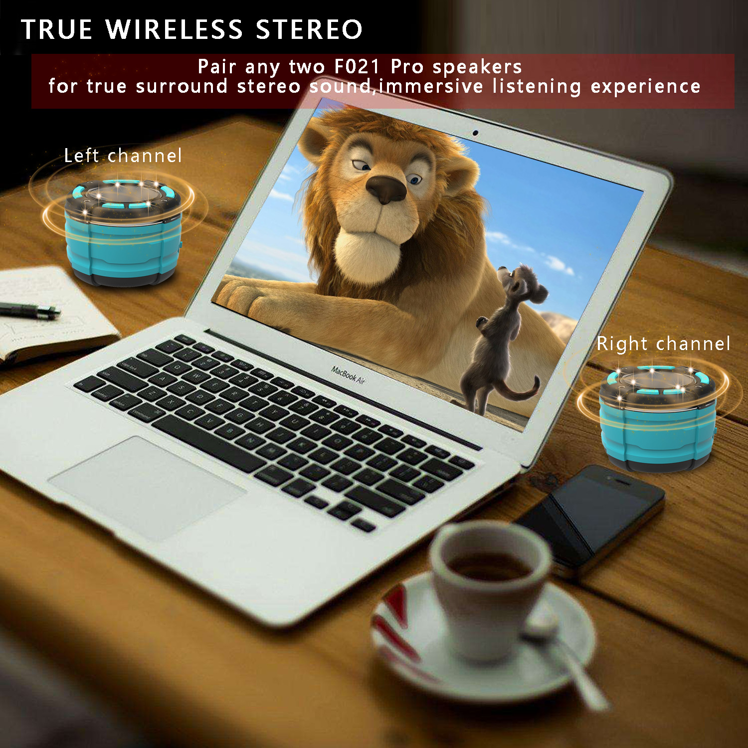 IPX7 WATERPROOF BLUETOOTH SPEAKER