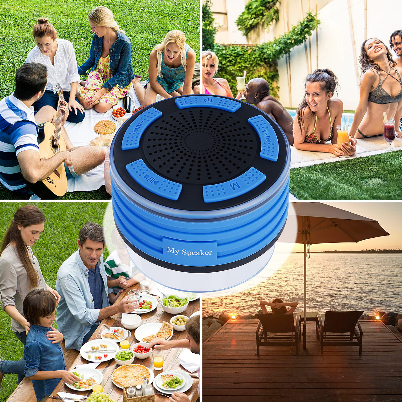WATERPROOF BLUETOOTH SPEAKER
