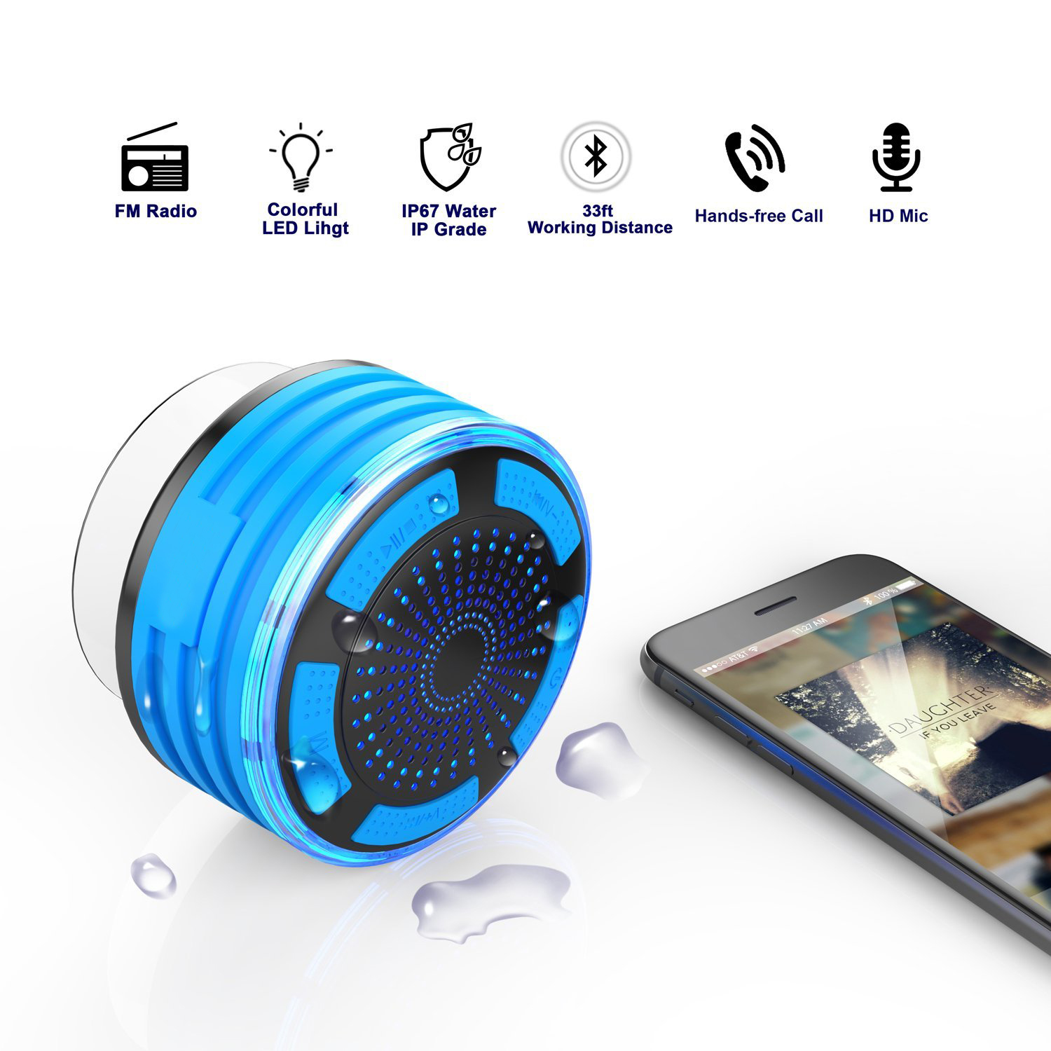 WATERPROOF BLUETOOTH SPEAKER