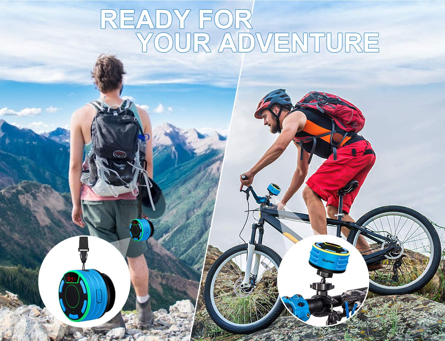 RUGGED WATERPROOF BLUETOOTH SPEAKER