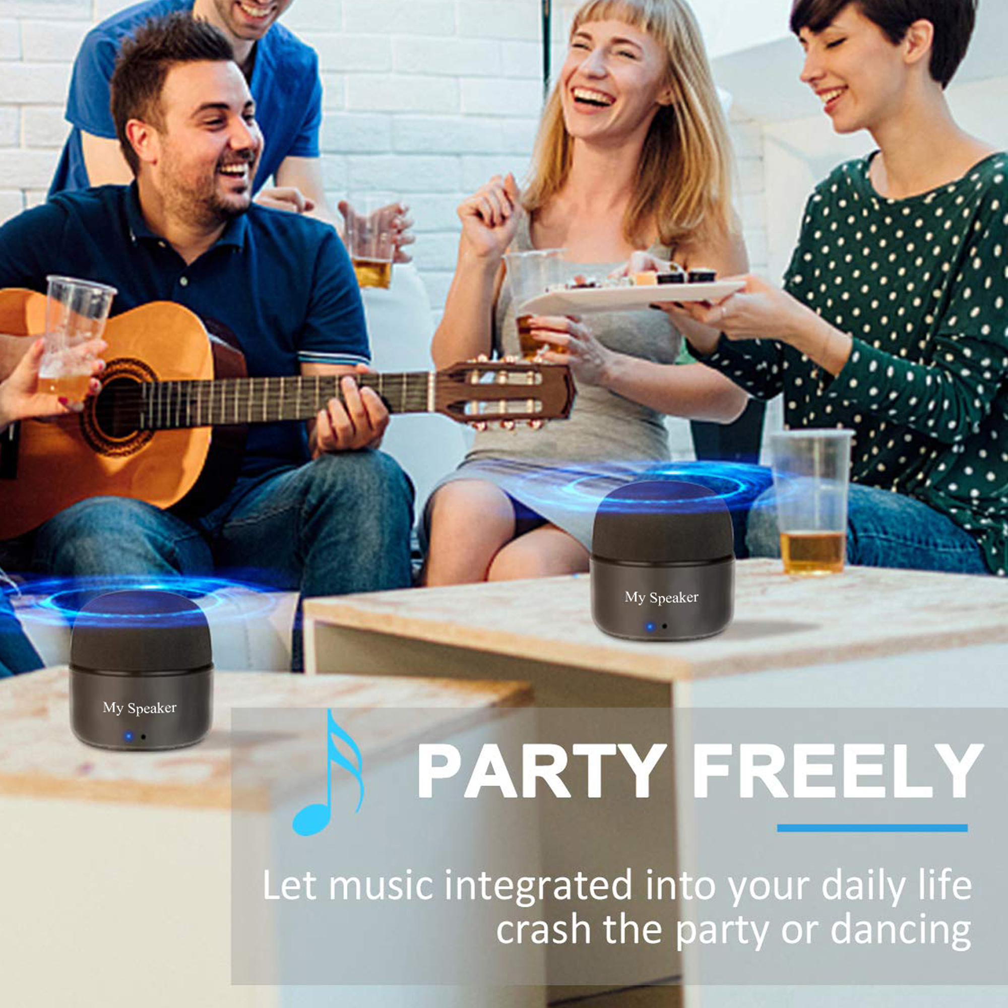 MINI FABRIC BLUETOOTH SPEAKER
