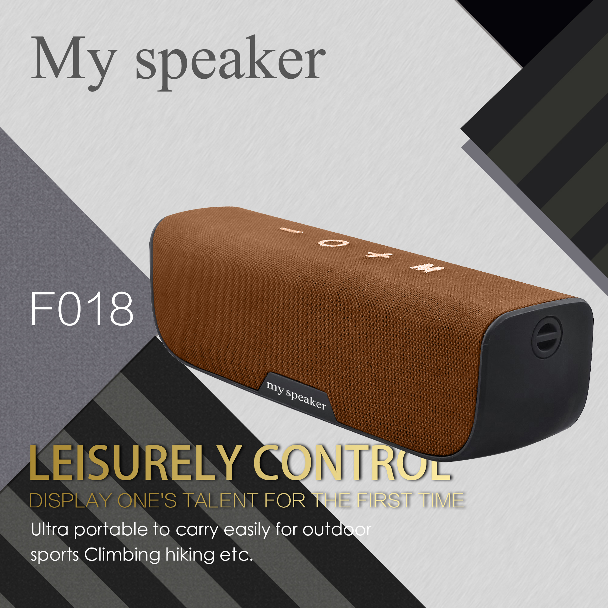 RUGGED FABRIC BLUETOOTH SPEAKER