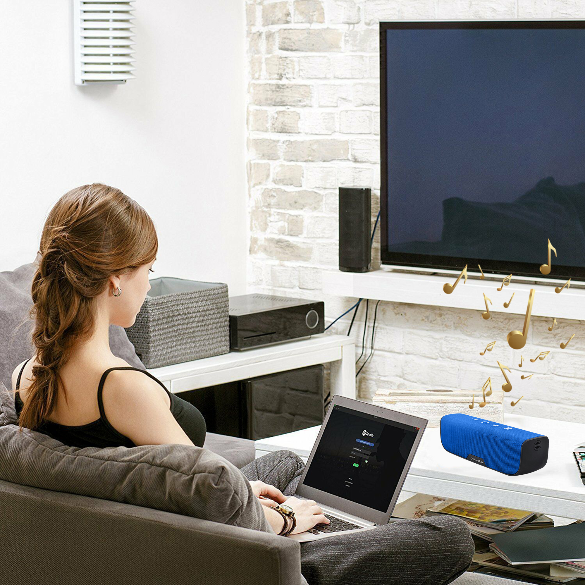 RUGGED FABRIC BLUETOOTH SPEAKER