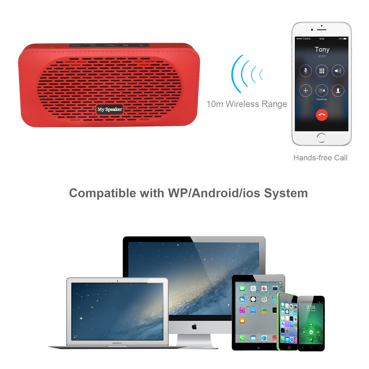 POWER BANK WIRELESS CHARGER BLUETOOTH SPEAKER