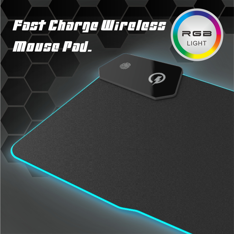 2-IN-1 WIRELESS CHARGING MOUSE PAD
