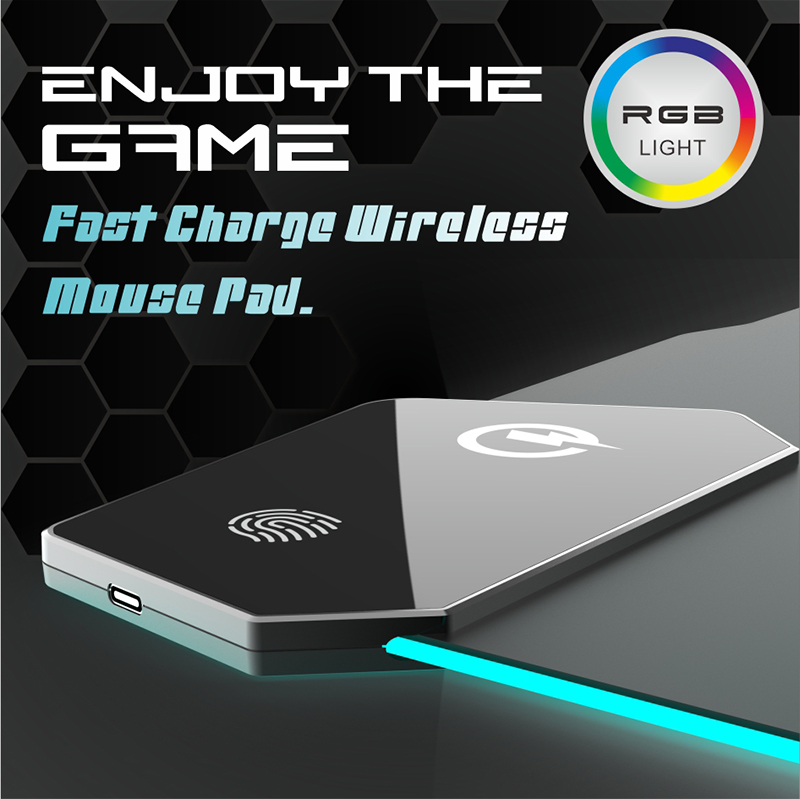 2-IN-1 WIRELESS CHARGING MOUSE PAD