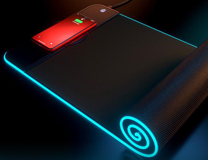 2-IN-1 WIRELESS CHARGING MOUSE PAD