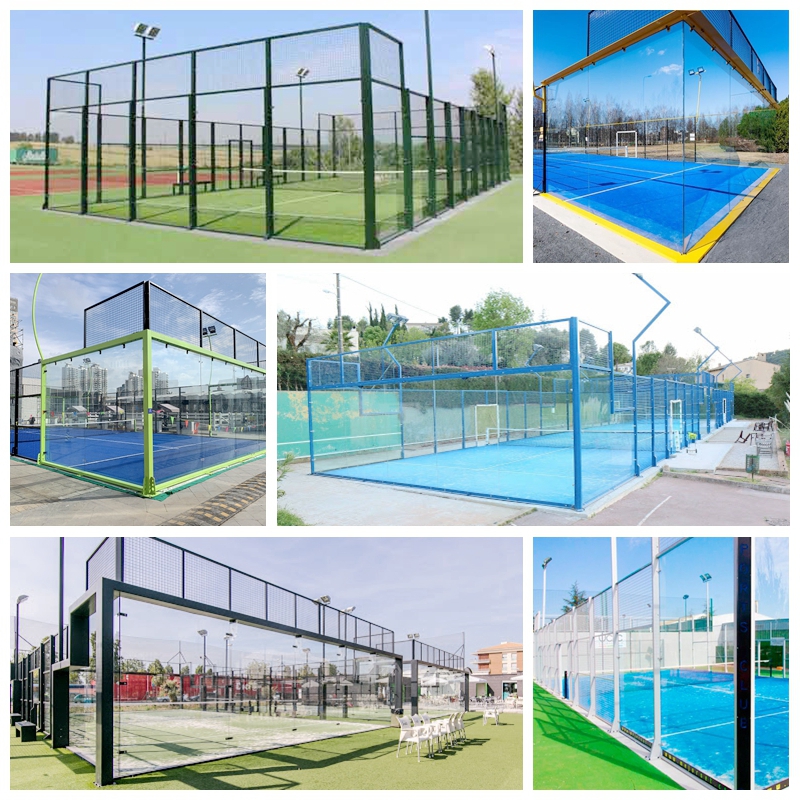 SZG glass padel court