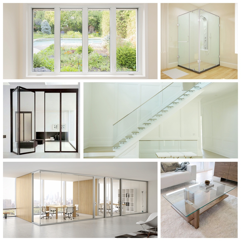 SZG 4mm clear tempered glass advantages