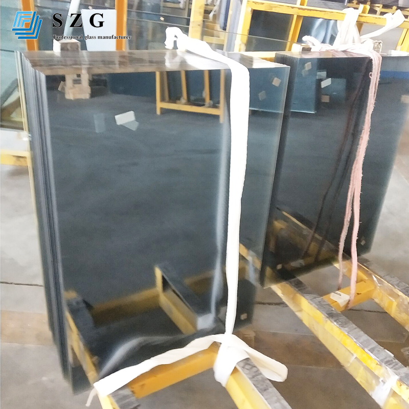 SZG crystal grey tinted tempered glass