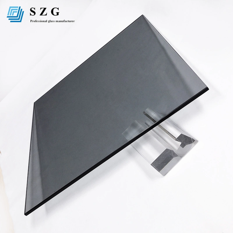 SZG crystal grey tinted tempered glass