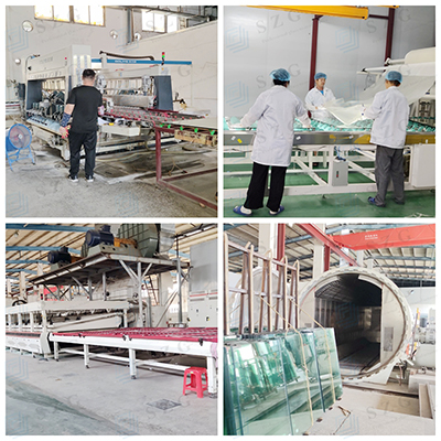 SZG glass production line