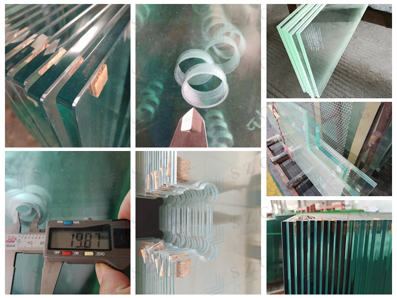 SZG 21.52mm tempered laminated glass
