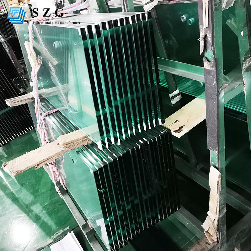 SZG 19mm clear tempered building glass