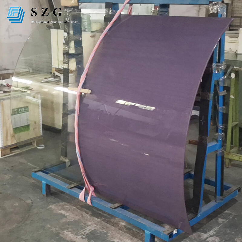 SZG curved gradient laminated glass