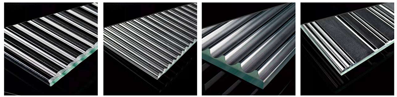 SZG fluted laminated glass