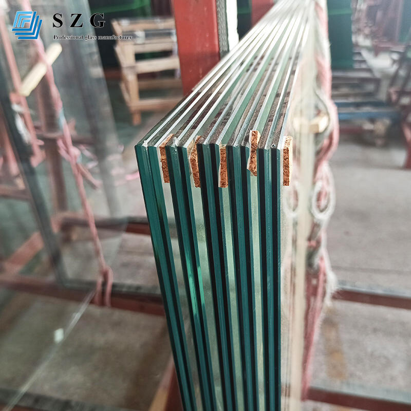 SZG 5+5mm laminated glass for awning roof