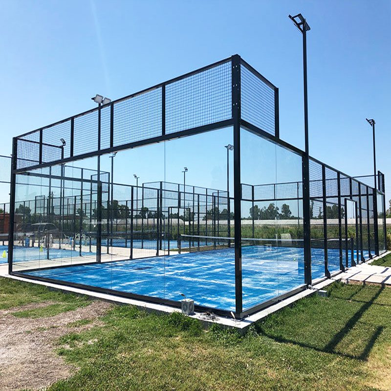 tempered glass padel court-SZG