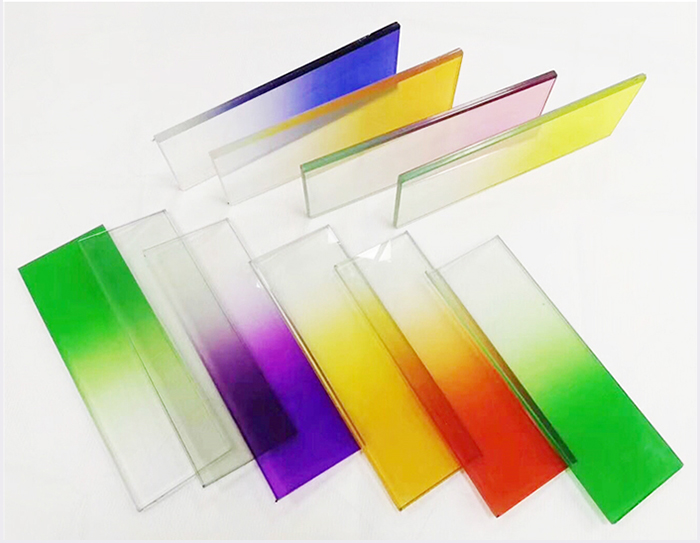 SZG curved gradient laminated glass