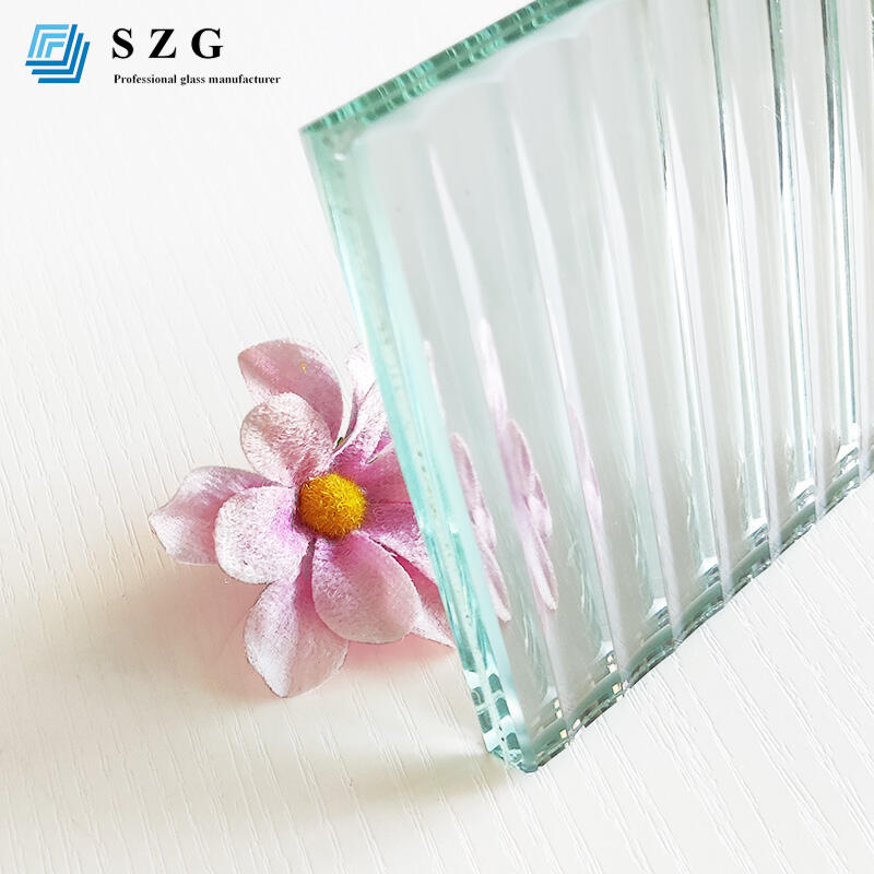 SZG fluted laminated glass