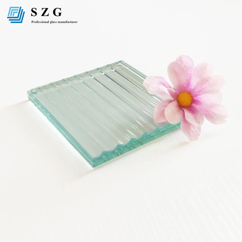 SZG fluted laminated glass