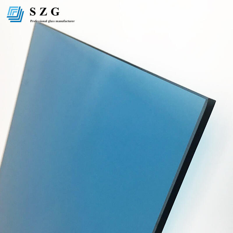 ford blue tinted tempered glass-SZG