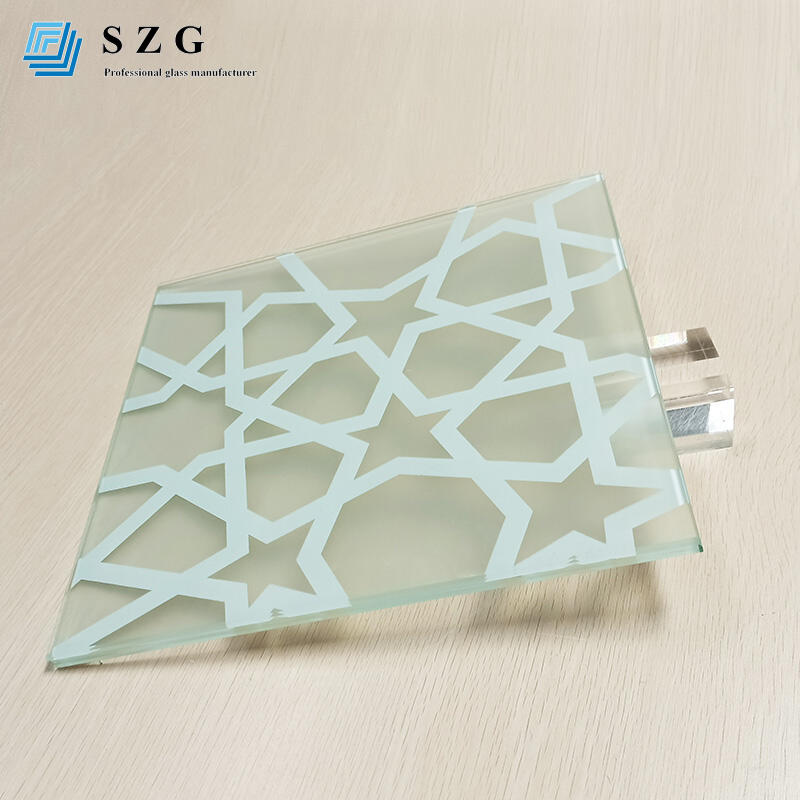 SZG silk screen tempered laminated glass