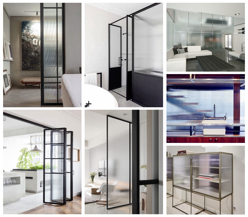 SZG fluted laminated glass