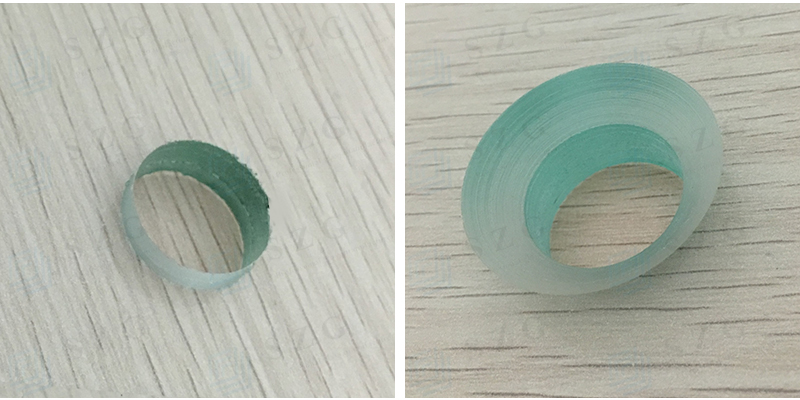 SZG glass drilling holes