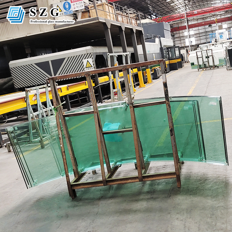 19mm curved toughened safety glass-SZG