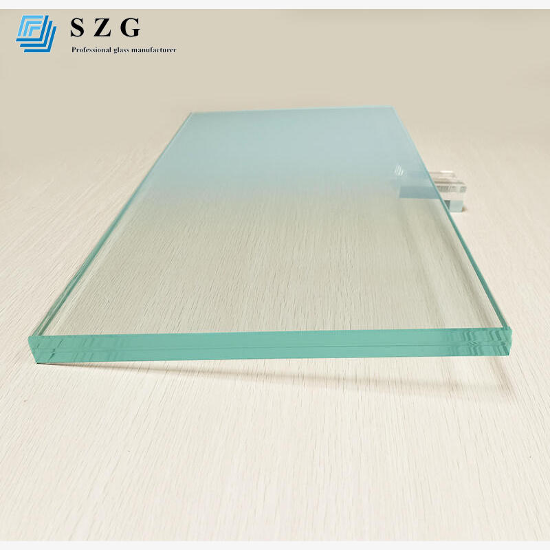 gradient frosted tempered laminated glass-szg