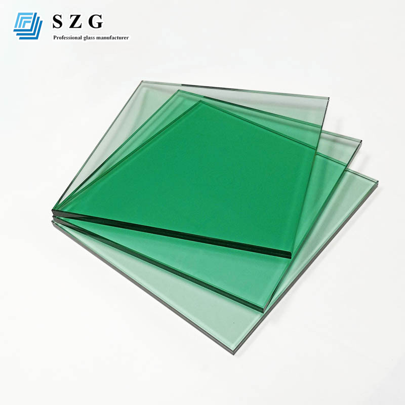 green tinted tempred glass-SZG