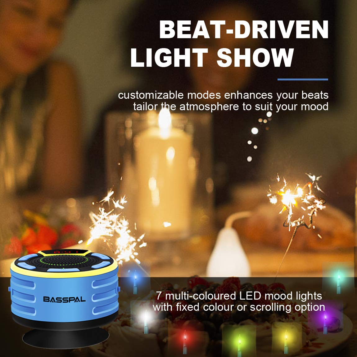RUGGED WATERPROOF BLUETOOTH SPEAKER