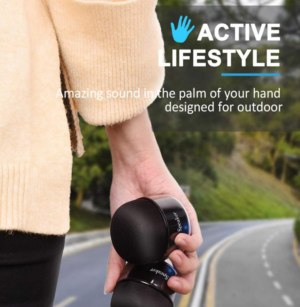MINI FABRIC BLUETOOTH SPEAKER