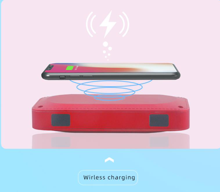 POWER BANK WIRELESS CHARGER BLUETOOTH SPEAKER