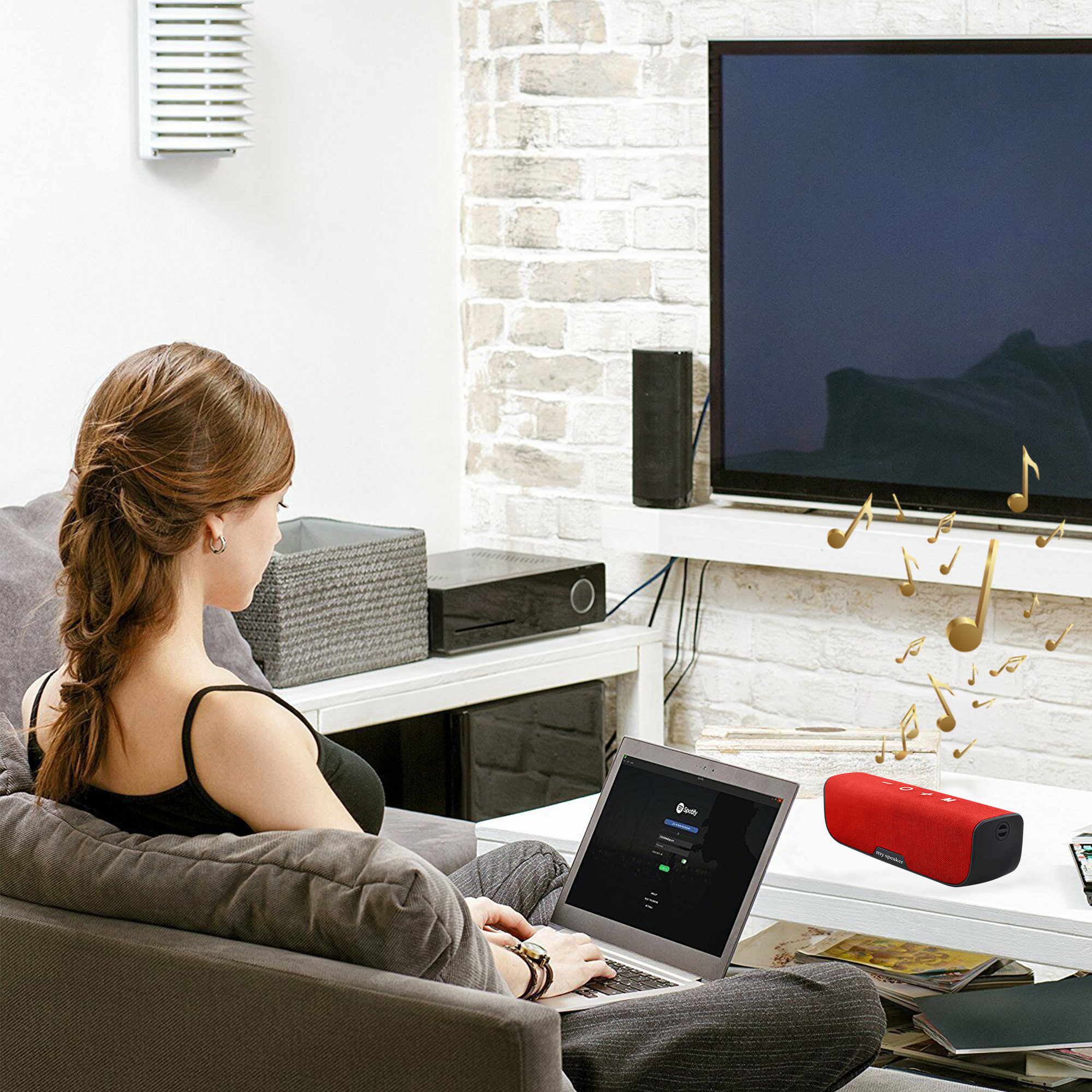 RUGGED FABRIC BLUETOOTH SPEAKER