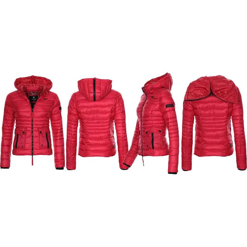 Light Weight Hooded Women Padded Jacket