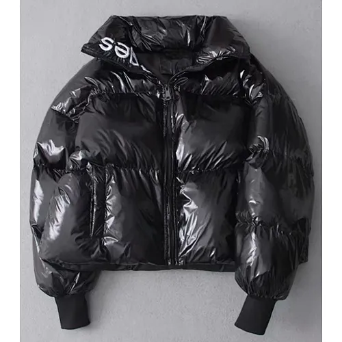 Shiny Color Waterproof Women Padded Jacket