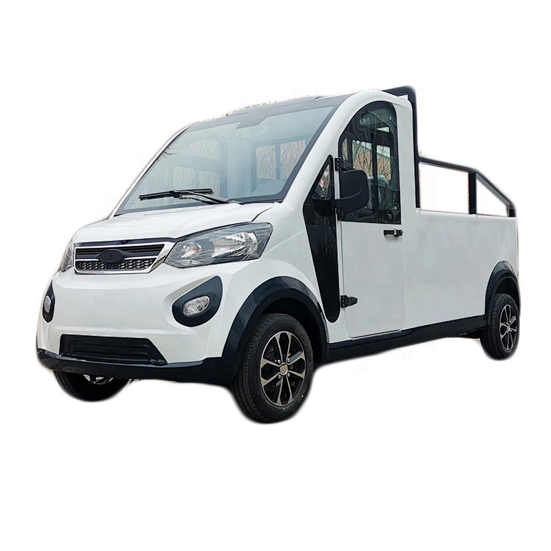 Electric truck semi-closed cargo battery truck with a trunk 4 wheel electric trike