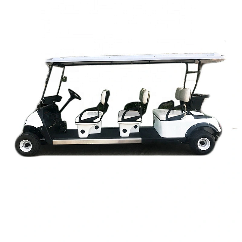6-seat electric four-wheel golf cart scenic spot tourist spot tour car real estate viewing battery reception car