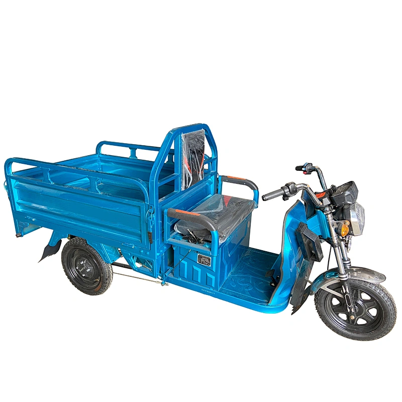 electric tricycle  tricycle three-Wheeled Motorcycle  pulling dry strip tipper engineering ZS-130LB