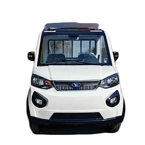 Electric truck semi-closed cargo battery truck with a trunk 4 wheel electric trike
