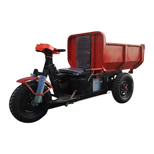 best selling electric three-wheel dump truck transfer truck construction site electric tricycles cargo truck