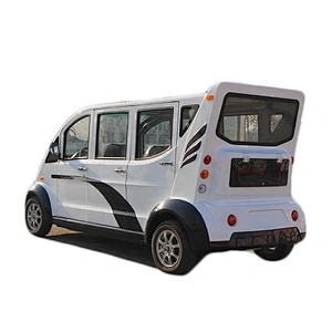 double row 8 seats scenic spot sightseeing car airport ferry car enclosed electric patrol car with doors